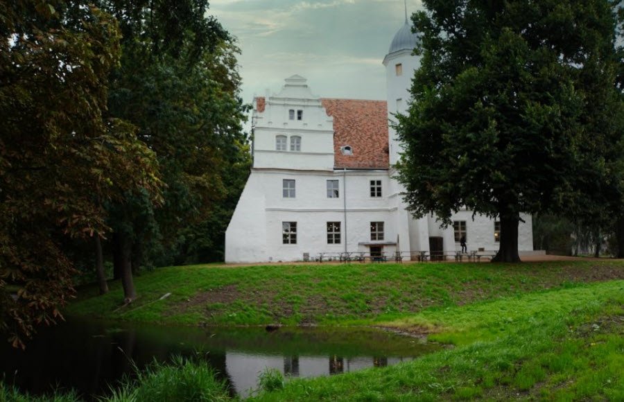 Water Castle Quilow, Groß Polzin, Germany, Germany